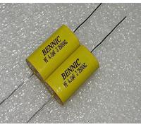 Condensatore a film a divisione di frequenza con pin in rame MF 250v 4.0UF 405J 250VAC 1 pz Elementi di accumulo di energia