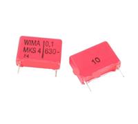 Condensatore a film MKS4 da 2 pezzi da 10 mm Audio Hi-Fi P10 63V 100V 250V 400V 630V 1500V 0.33UF 0.47UF 0.68UF 1.0UF 2.2UF 3.3UF(630V 0.022UF P10)