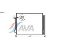 Condensatore AC BMW X6 3.0 Benzina Diesel dal 2008 in poi NUOVO