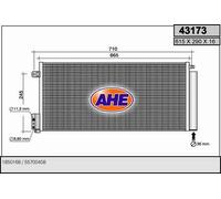 Condensatore ALFA ROMEO MITO 955_ 1.4 TJet (955AXG1A) 88kw 08-