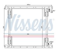 Condensatore Aria Condizionata Alluminio Nissens 940242