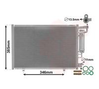 VAN WEZEL 18005490 Condensatore climatizzatore