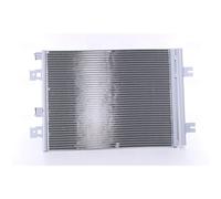 Nissens Condensatore climatizzatore 940262 R 134a senza essiccatore per Dacia, Renault