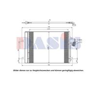 Condensatore Aria Condizionata Con Essicatore per Ford S-MAX WA6 Galaxy