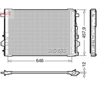 Condensatore aria condizionata DENSO DCN17059 per W176) 2 2013-2018