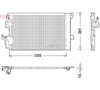 Condensatore, impianto di climatizzazione DENSO DCN20007