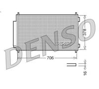Condensatore aria condizionata DENSO DCN40002 HONDA CR-V III (RE_) 2 2006-2012