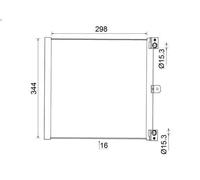 Condensatore aria condizionata MAHLE AC 948 000S PORSCHE 911 (991) 3.4 2011-2019