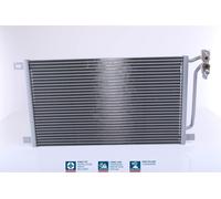 Condensatore aria condizionata NISSENS 94527 per BMW 3 (E46) 2 2001-2003
