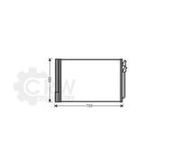 AVA COOLING SYSTEMS BWA5370D Condensatore climatizzatore