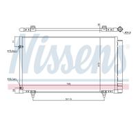 Condensatore Aria Condizionata Radiatore Clima Con Essicatore per Lexus Rx _L1_