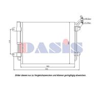 AKS DASIS 042015N Condensatore climatizzatore