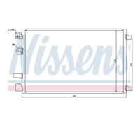 Condensatore Aria Condizionata Radiatore Clima per Nissan Qashqai + 2 Mi J10