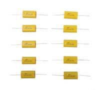 Condensatore assiale a pellicola MKP 4,7 µF 250 V per crossover audio HIFI