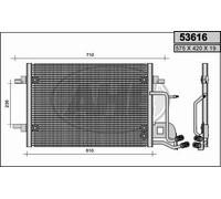Condensatore AUDI A6 Avant 4B5,C5 2.8 140kw 99-05
