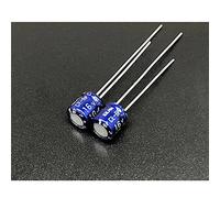 Condensatore audio bipolare 100 pezzi 10uF 16V CE-BP 5x5mm 16V10uF blu Circuiti di controllo