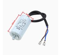 Condensatore avviamento 4uF CBB65A-2 450V compatibile con compressore frigorifer