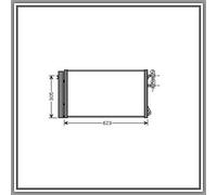 PRASCO BM024C002 Condensatore climatizzatore