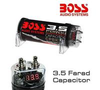 CONDENSATORE BOSS AUDIO CPBK3.5 3,5 FARAD X IMPIANTI 3500 RMS CAPACITOR 3 4 5