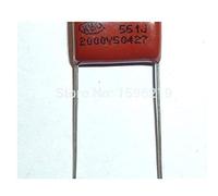 Condensatore CBB da 20 pezzi 561 2000V 561J 2KV 560pF 0.56nF P15 CBB81 Condensatore a film in polipropilene metallizzato Componente