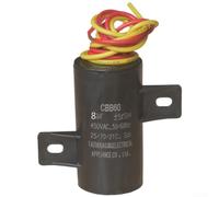 Condensatore CBB60 12UF 450V AC avviamento motore per lavatrice automatica pompa acqua compressore d'aria Fix (8 µF)