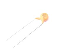 Condensatore ceramico a immersione da 20 pezzi 1nF±20% 4kV conduttore radiale, P=7,5mm CT81-Q5Y5V1D102MSEW Elementi di accumulo di energia