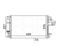 ERA 667101 Condensatore climatizzatore