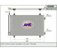 Condensatore CITROEN C8 EA_,EB_ 2.0 HDi 165 120kw 06-