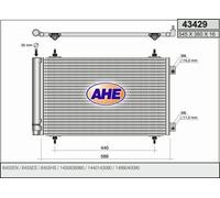 Condensatore CITROEN C8 EA_,EB_ 2.0 HDi 88kw 06-