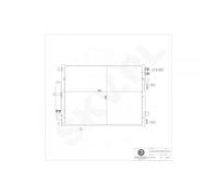 Condensatore Clima Per Chrysler 300 C Dodge Charger Challenger Coupé 5137693AC