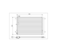 Condensatore Clima VALEO Per Audi A8 4H0260403D 4H0260403K 4H0260401C 4H0260403C