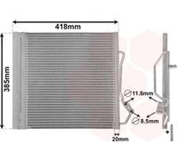 VAN WEZEL 29005010 Condensatore climatizzatore