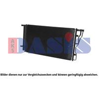 Condensatore, Climatizzatore AKS DASIS 562035N per HYUNDAI i40 1.7 CRDi