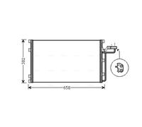 AVA COOLING SYSTEMS VO5139 Condensatore climatizzatore