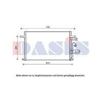 Condensatore Climatizzatore Clima Cooler Per Chevrolet Epica KL1