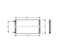 Condensatore Climatizzatore Clima Cooler ( UV5011 ) Senza Essiccatore 540x302