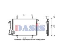 Condensatore Climatizzatore Clima Raffreddatore Per Renault Kangoo Express FC0/1