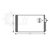 Condensatore Climatizzatore Climatizzatore Opel Chevrolet Vauxhall Volt Ampera