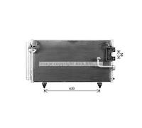 Condensatore Climatizzatore Con Asciugatore Per Subaru Legacy IV