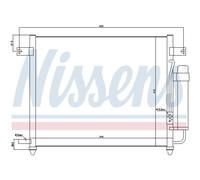 Condensatore Climatizzatore Con Essicatore Nissens per Daewoo Kalos Classificato