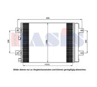 Condensatore Climatizzatore Con Essiccatore Per Dacia Duster KS_ Renault