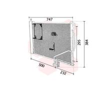 Condensatore Climatizzatore Con Essiccatore Per Mercedes-Benz C-Class W203