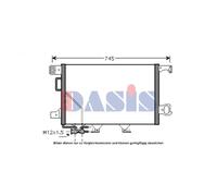 Condensatore Climatizzatore Con Essiccatore Per Mercedes-Benz C-Class W203