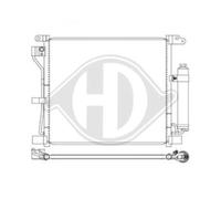 Condensatore Climatizzatore Con Essiccatore Per Nissan Pathfinder III R51