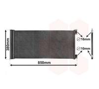 Condensatore Climatizzatore Con Essiccatore Per Renault Trafic III Bus JG_