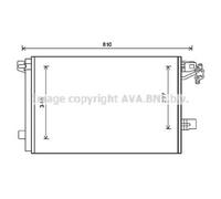 PRASCO VNA5328D Condensatore climatizzatore