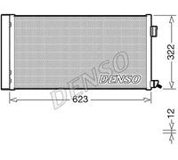 Condensatore radiatore climatizzazione R 134a DCN11010 DENSO per JAGUAR XE