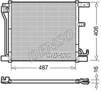 Condensatore, Climatizzatore DENSO DCN46018 per NISSAN JUKE 1.6 DIG-T 4x4