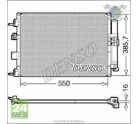 Condensatore climatizzatore Denso per FORD GRAND C-MAX TRANSIT TOURNEO FOCUS KU