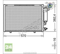 Condensatore climatizzatore Denso per FORD KA